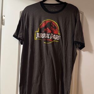 Jurassic Park Graphic T-Shirt - Black